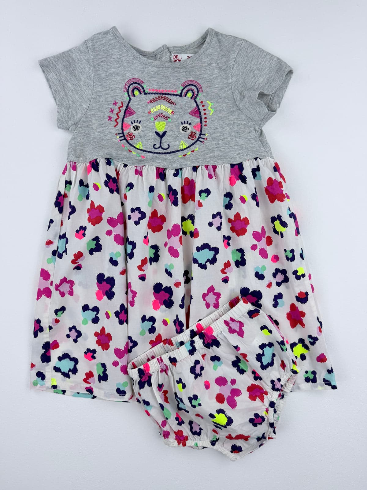 Robe + bloomer – DPAM – 24 mois (86 cm)