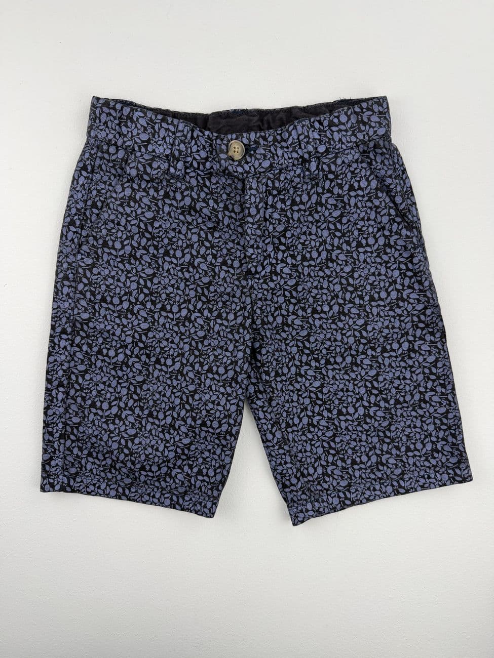 Navy blue printed shorts – Tape à l’œil – 4 years (104 cm)