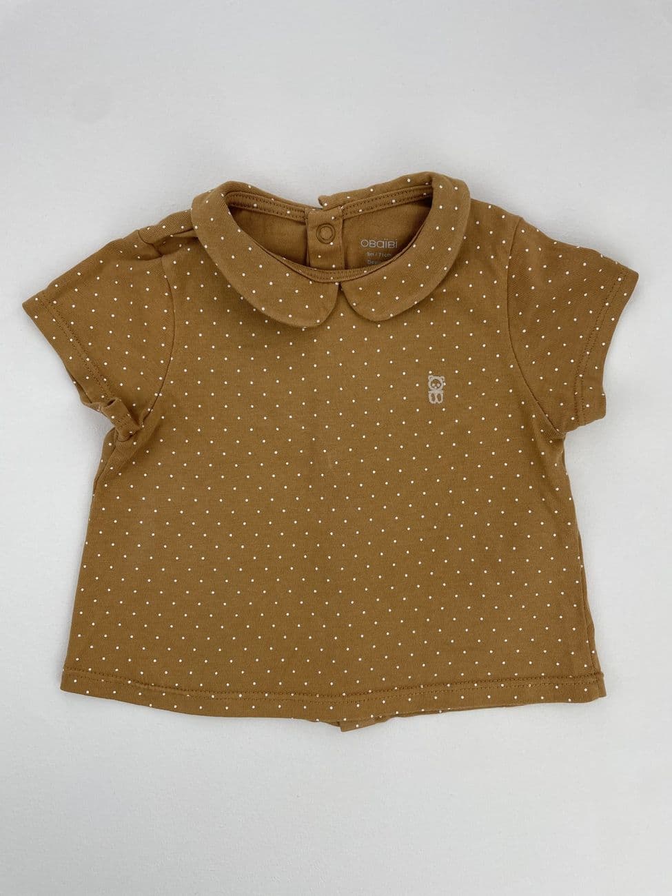 Camiseta de manga corta – Obaïbi – 9 meses (71 cm)