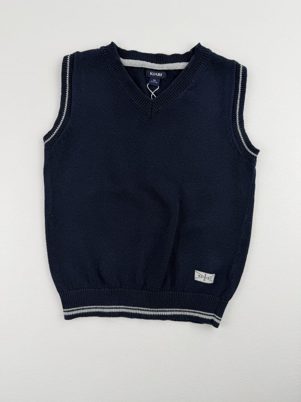 Pull sans manches col V – Kiabi – 3 ans (90/97 cm)