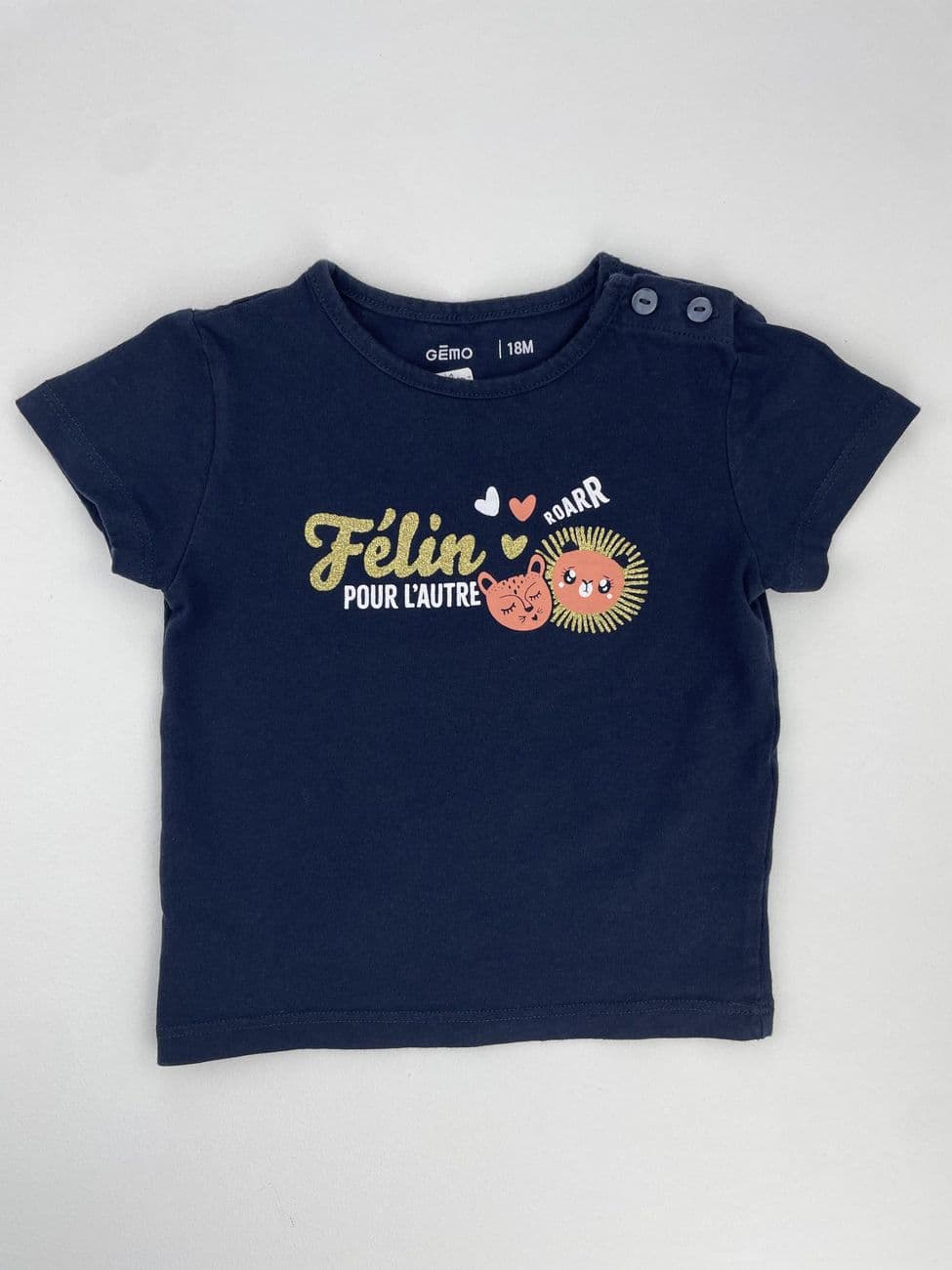 Camiseta de manga corta – Gémo – 18 meses