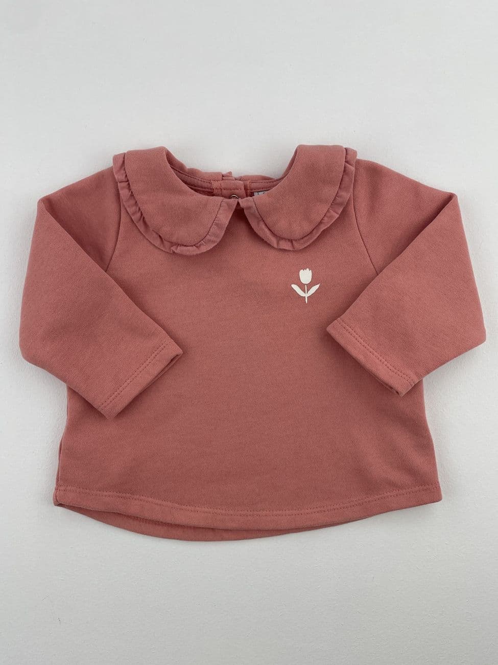 Sweatshirt mit Claudine-Kragen – Tape à l’Œil – 9 Monate (71 cm)