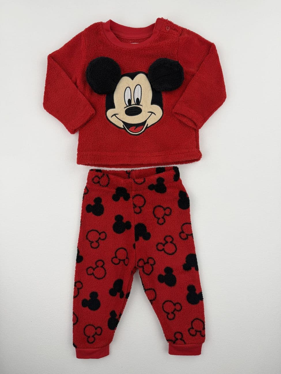 Pijama polar Mickey – Disney by Primark – 6/9 meses (74 cm)