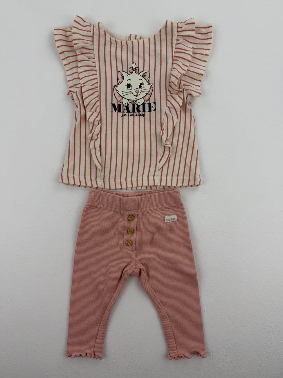 Ensemble 2 pièces - Disney (Marie) – 3 mois (56/62 cm)