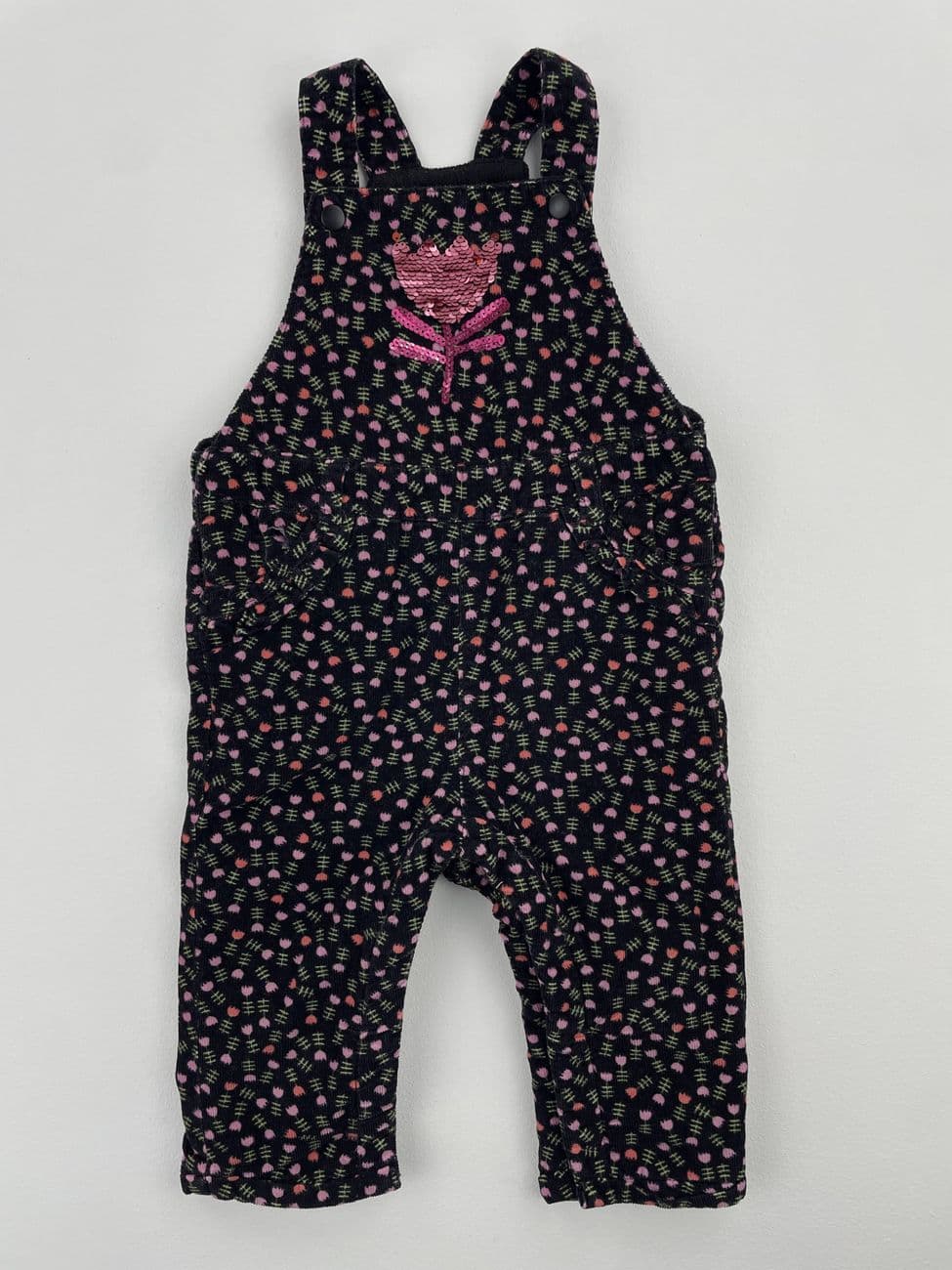 Salopette velours – Du Pareil Au Même – 12 mois (74 cm)