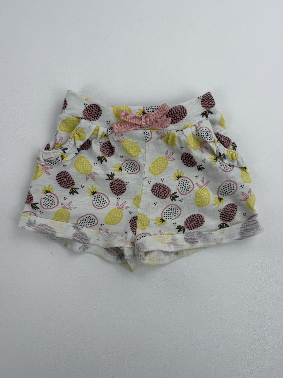 Short imprimé ananas – Tape à l'œil – 6 mois (68 cm)