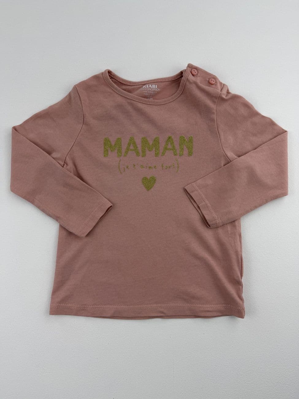 Langarm-T-Shirt – Kiabi – 18 Monate (77/82 cm)