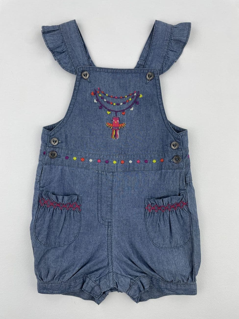 Kurze Jeansoveralls – DPAM – 6 Monate (67 cm)