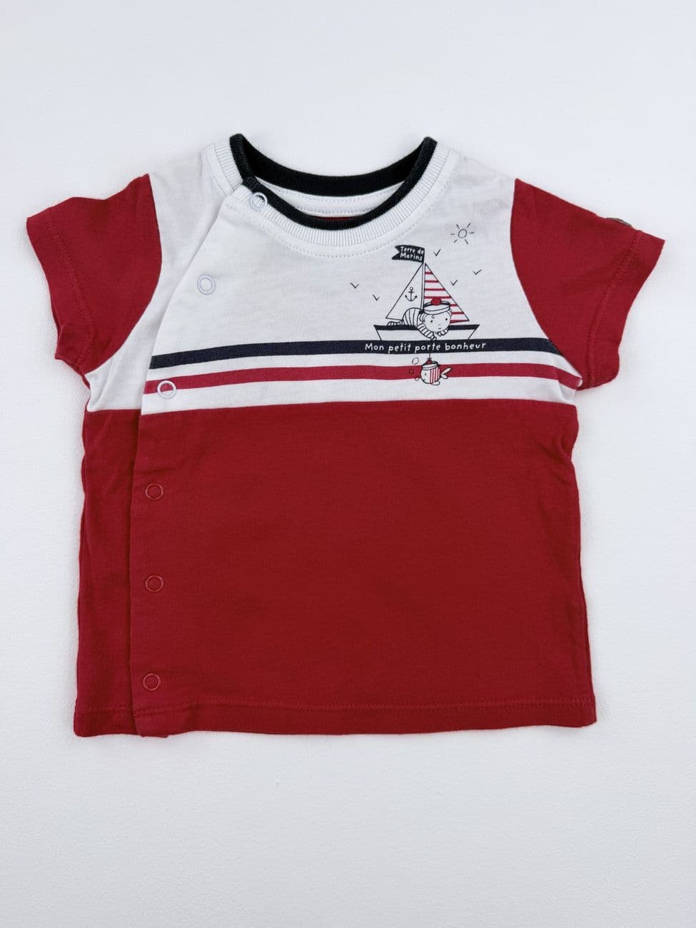 Camiseta de manga corta – Terre de Marins – 9 meses (71 cm)