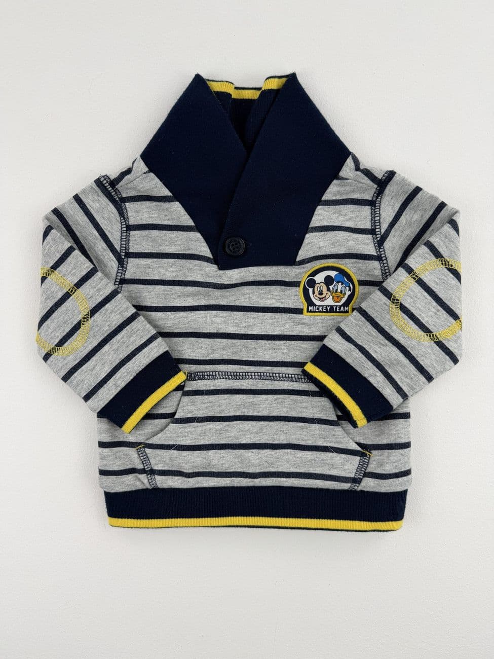 Striped shawl collar sweatshirt – Disney by C&A – 68 cm (6 months)
