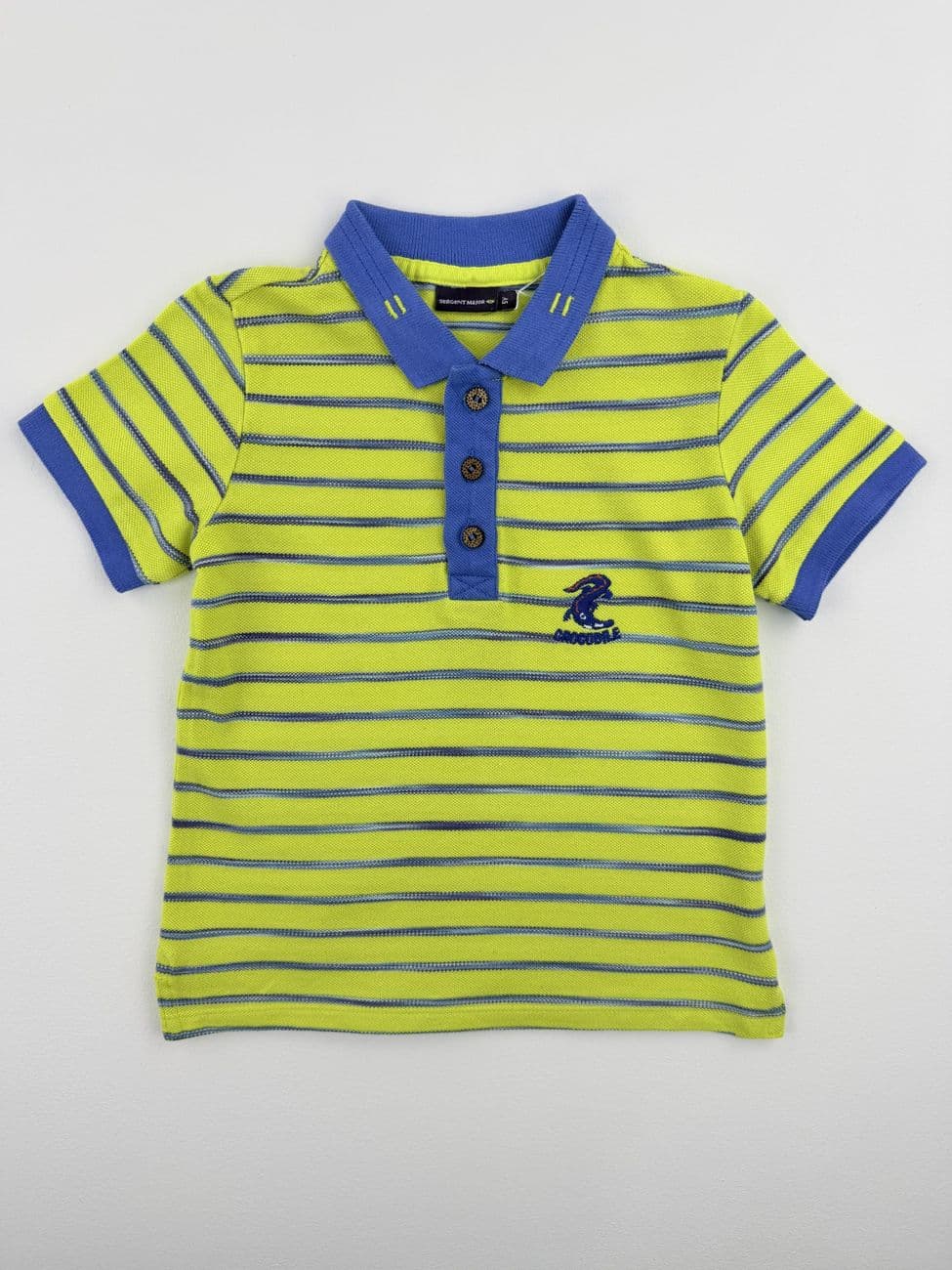Polo rayas amarillas y azules – Sergent Major – 5 años