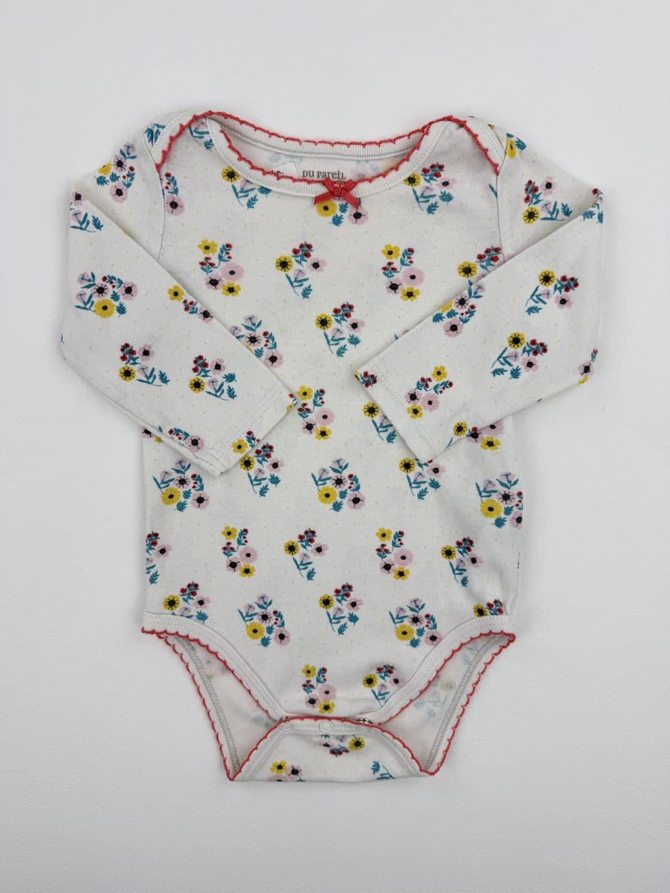 Langarm-Body – DPAM – 9 Monate (71 cm)