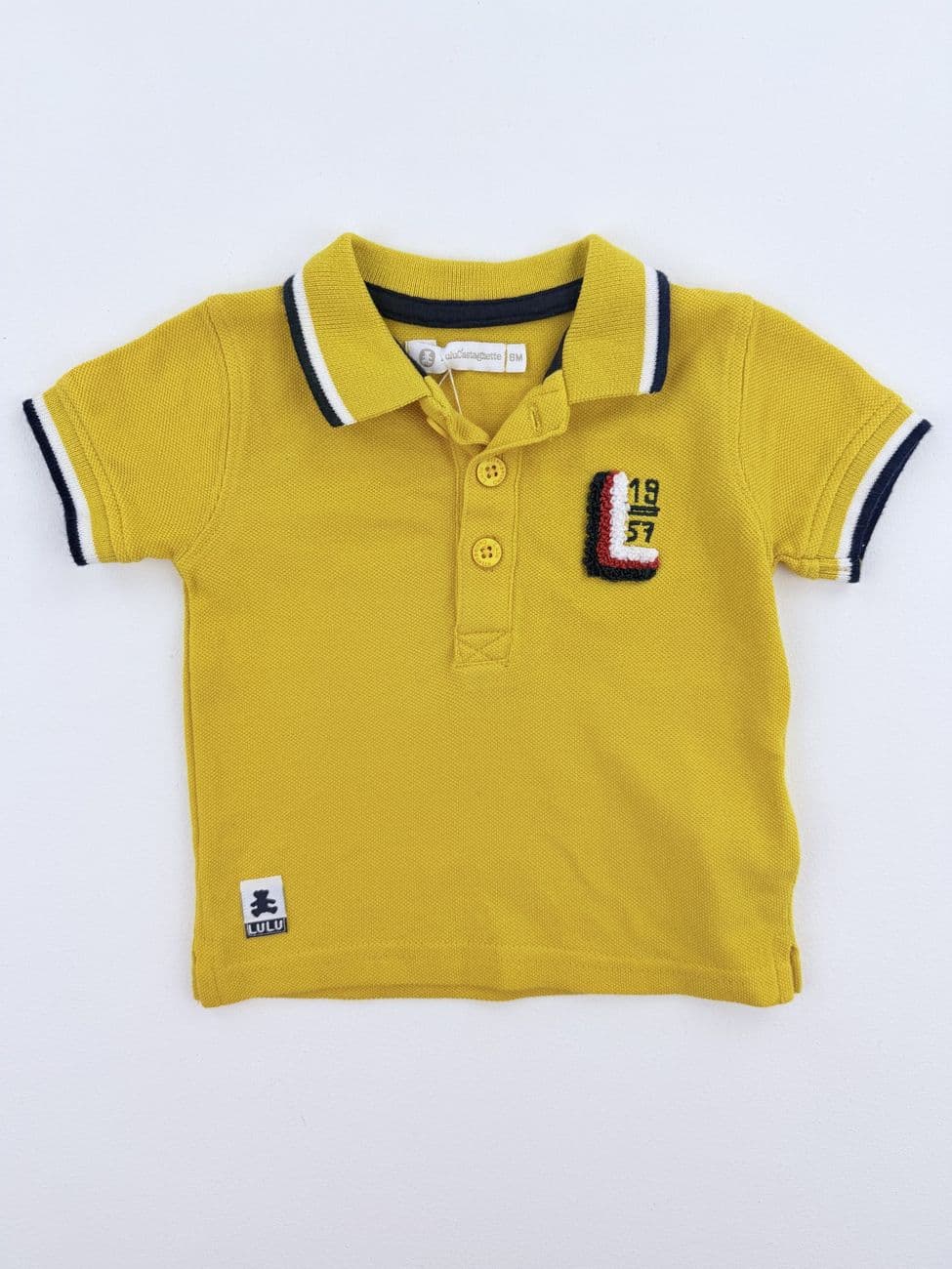 Polo jaune – Lulu Castagnette – 6 mois