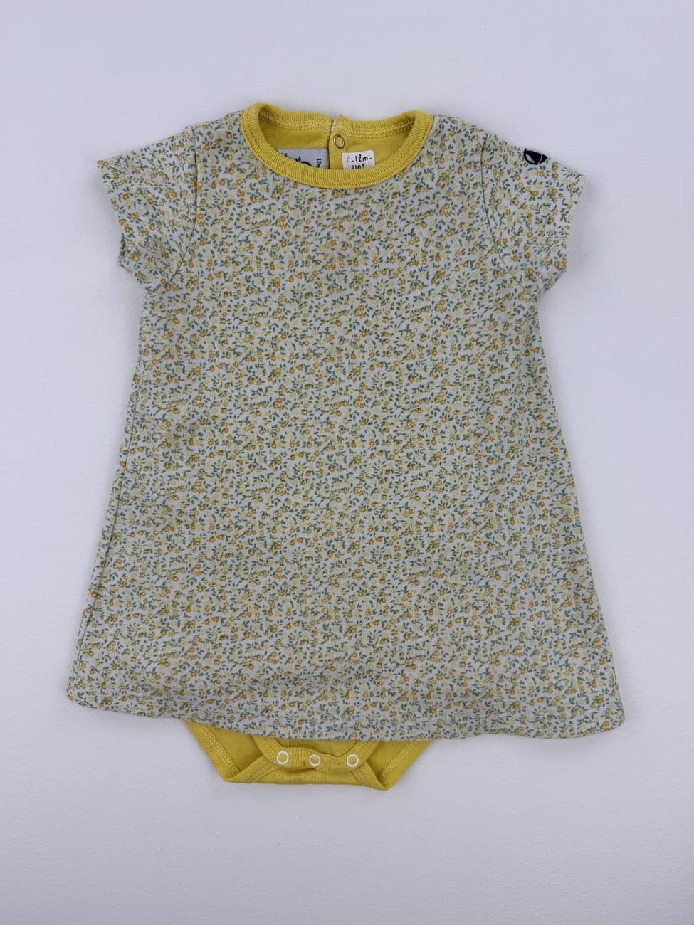 Robe body intégrée - Petit Bateau – 12 mois (74 cm)