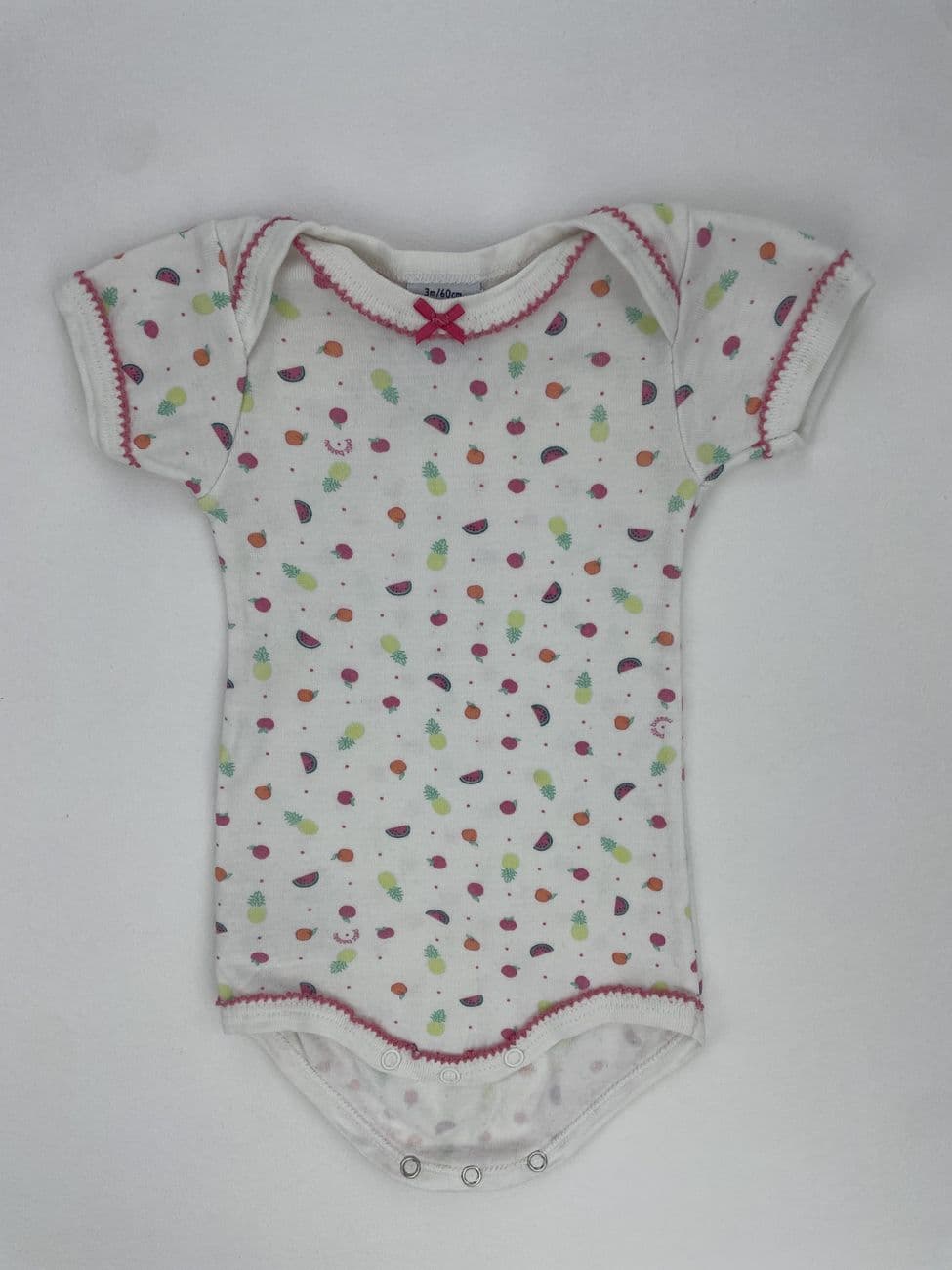 Short-sleeved bodysuit – Petit Bateau – 3 months (60 cm)