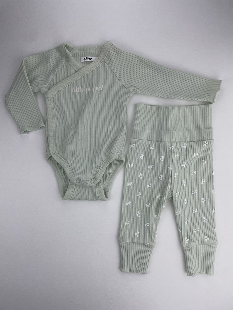 Conjunto body + pantalón - Gémo – 3 meses