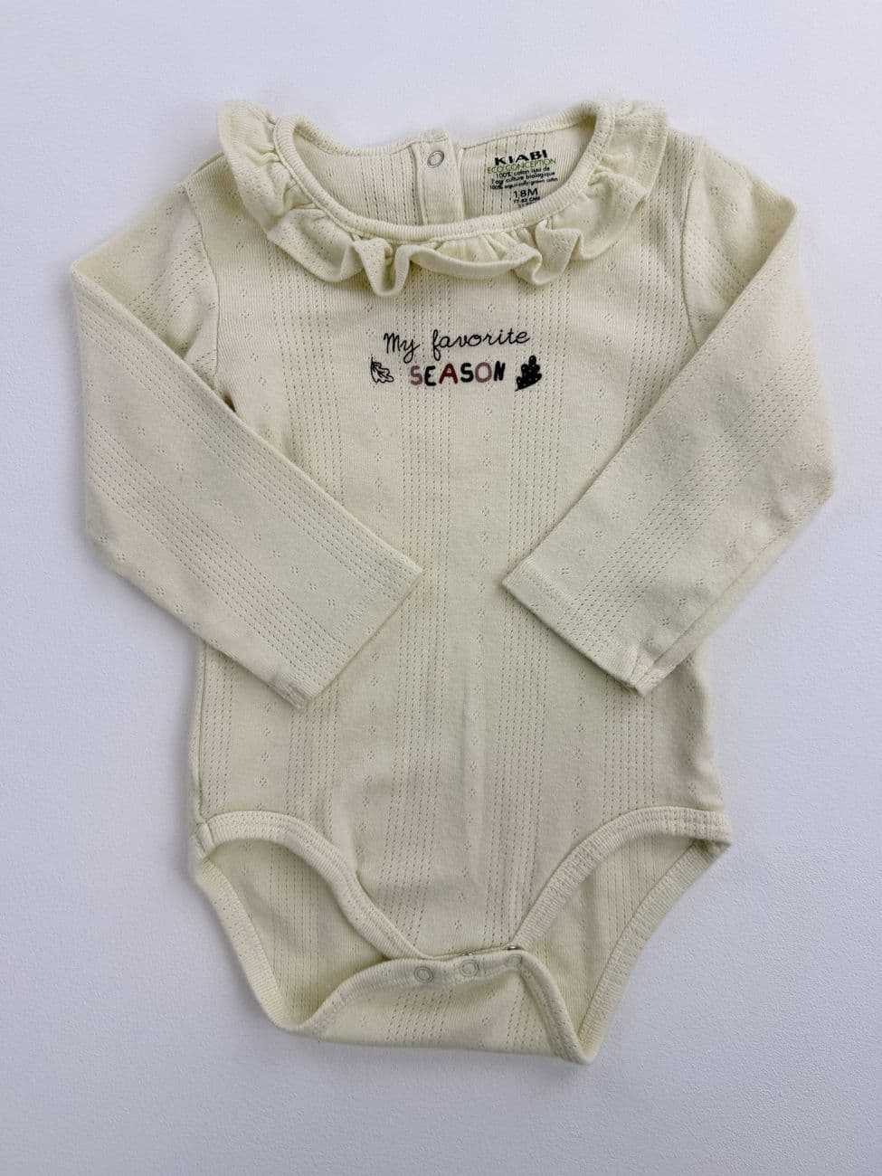 Langarm-Body – Kiabi – 18 Monate (77/82 cm)