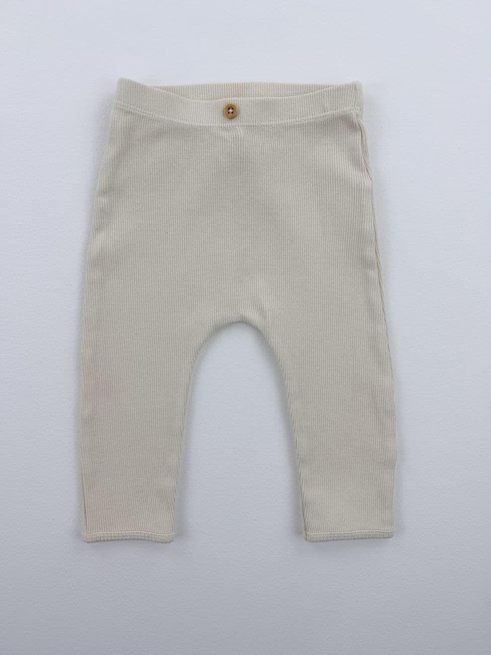 Gerippte Leggings – Vertbaudet – 12 Monate (74 cm)