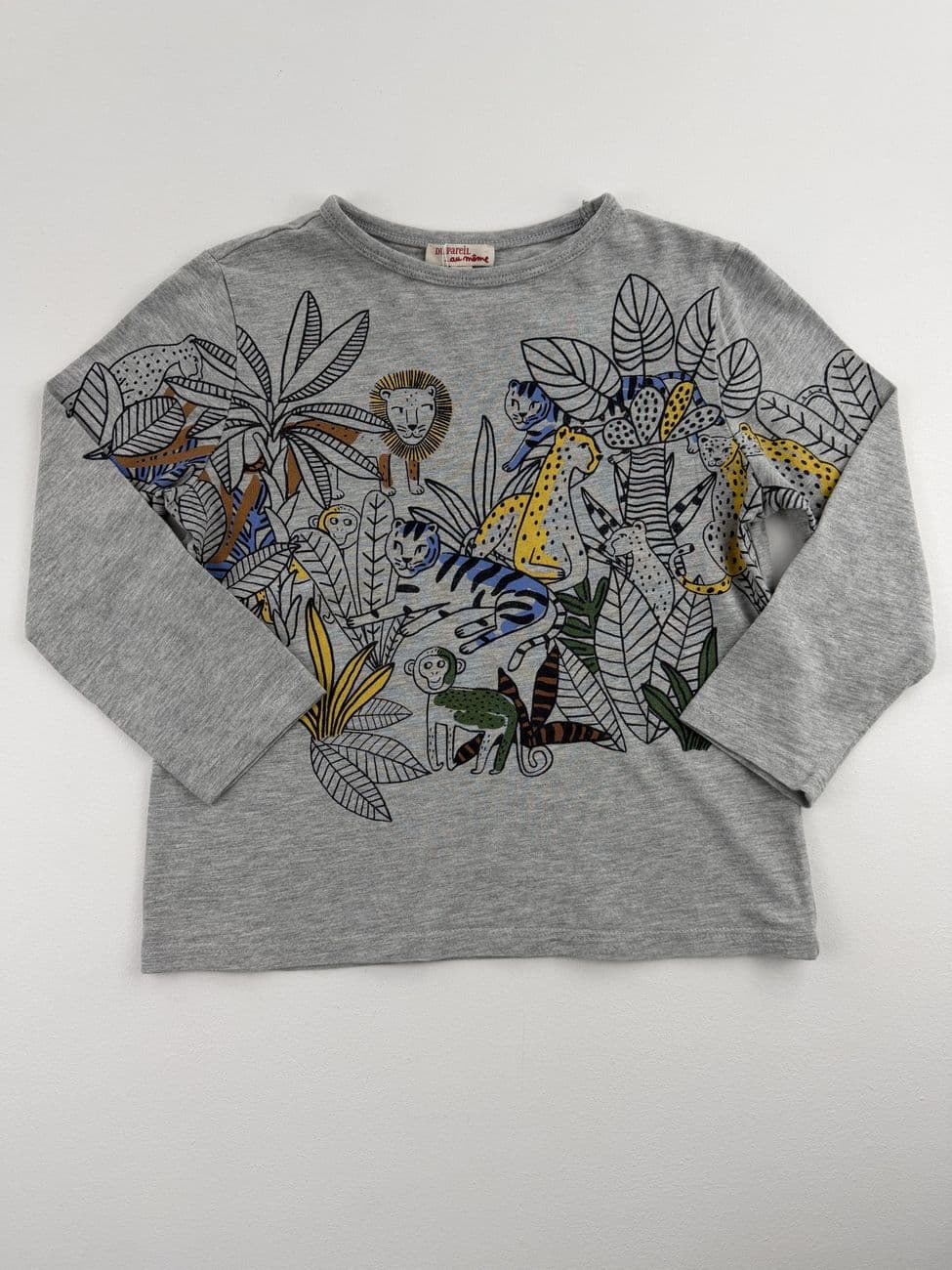 Langärmliges T-Shirt mit Dschungel-Print – From the Same to the Same – 6 Jahre (116 cm)