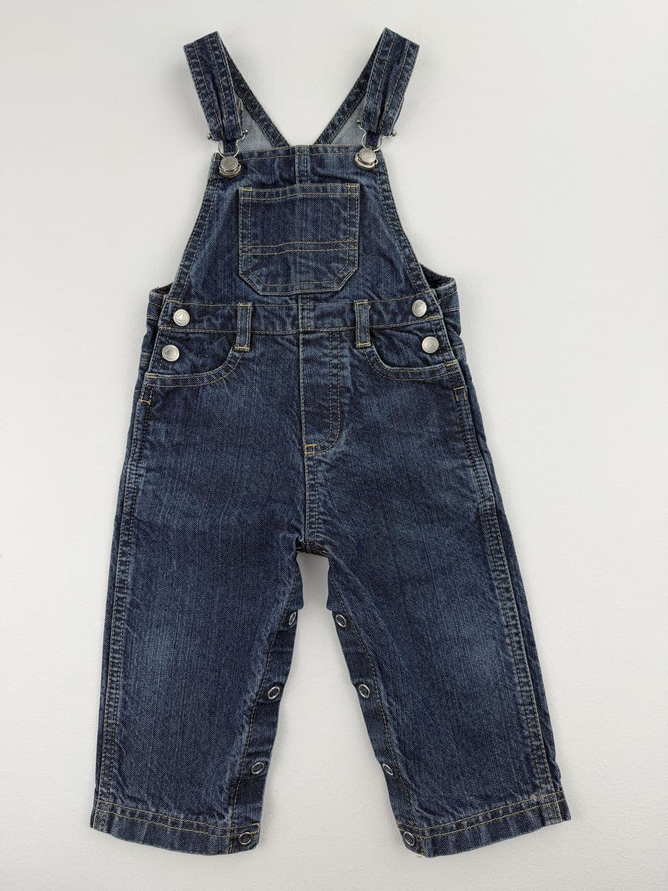 Jeansoverall – Petit Bateau – 12 Monate (74 cm)