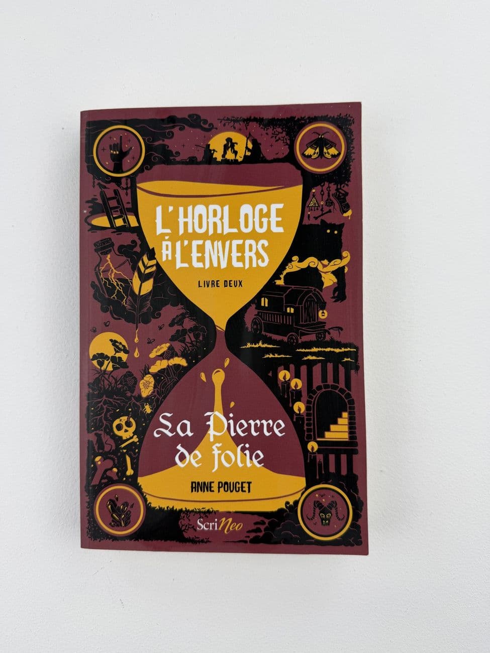 Die verkehrte Uhr – Der Stein des Wahnsinns (Buch 2) – Anne Pouget – Scrineo