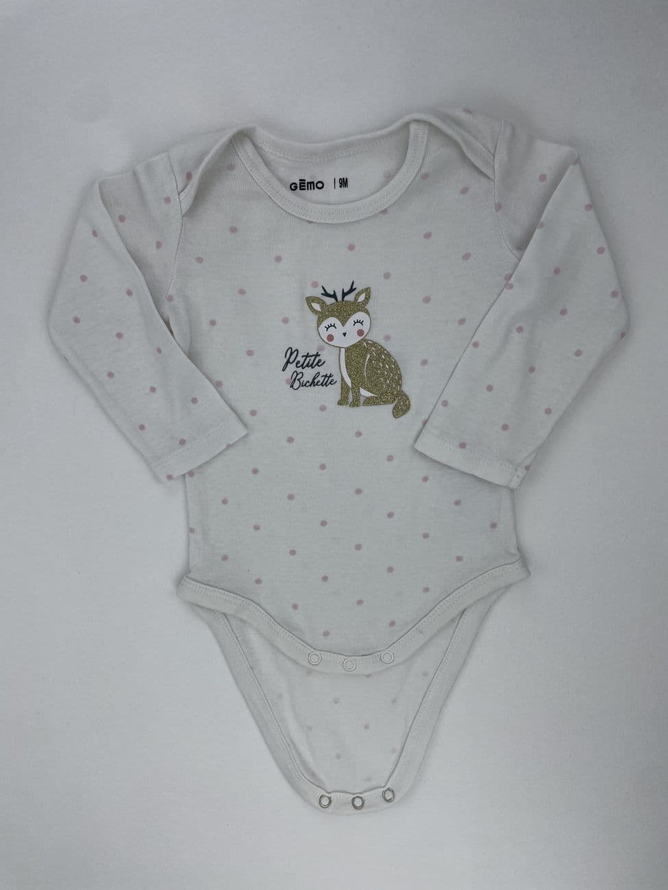 Body manches longues – Gémo – 9 mois