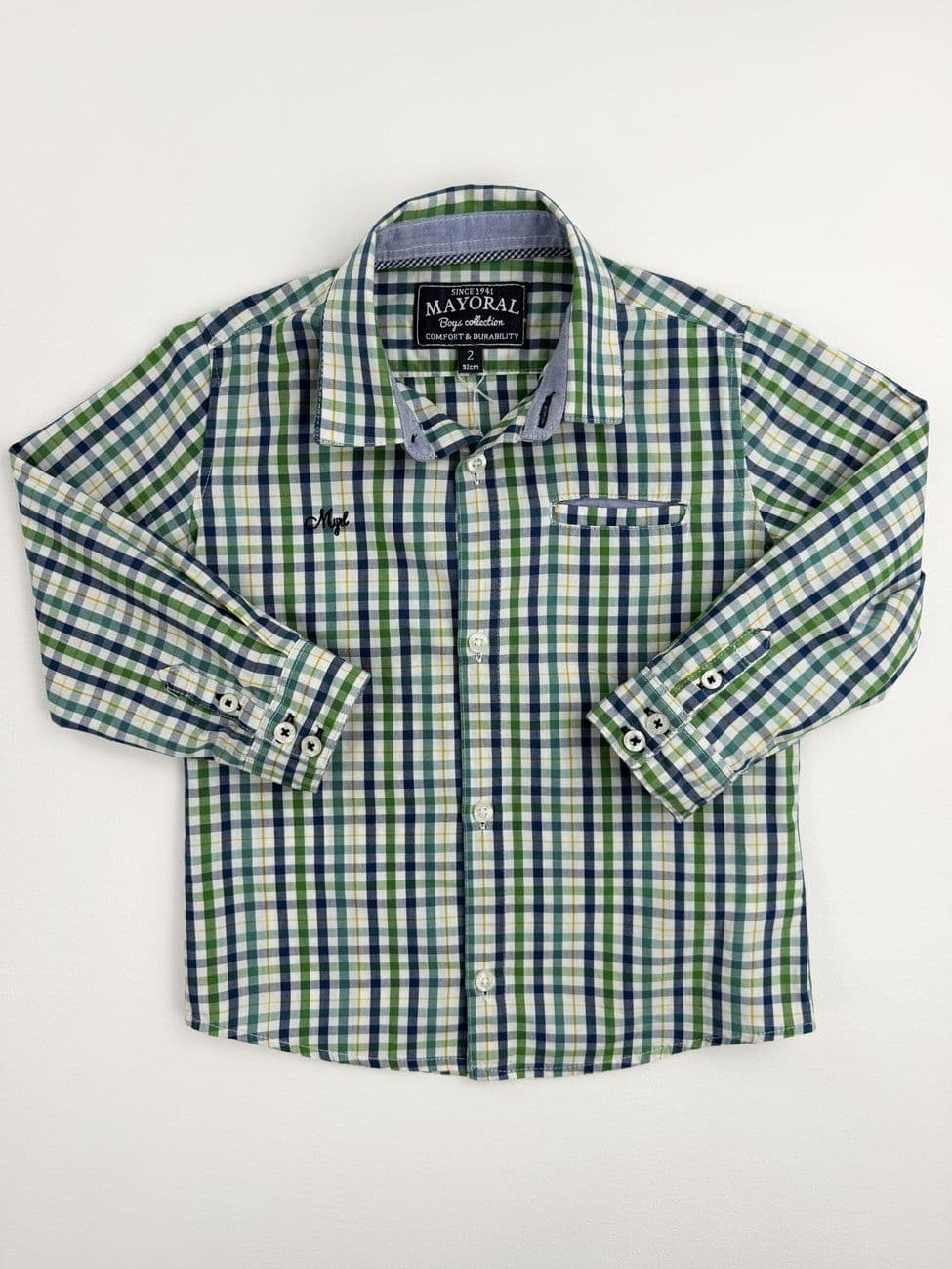 Chemise à carreaux - Mayoral – 2 ans (92 cm)