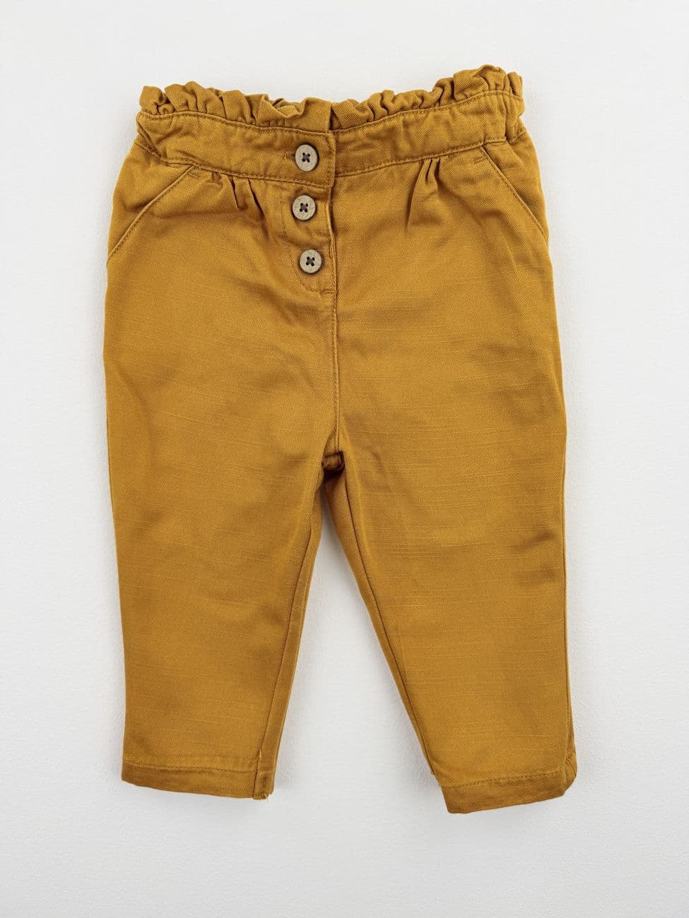 Pantalón amarillo mostaza – Orquesta – 6 meses (67 cm)