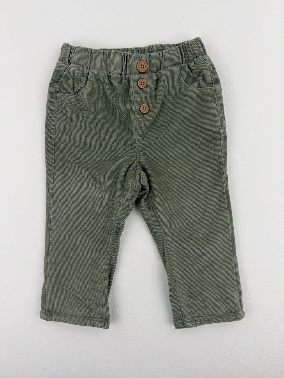 Green velvet pants – Tape à l’œil – 18 months (80 cm)
