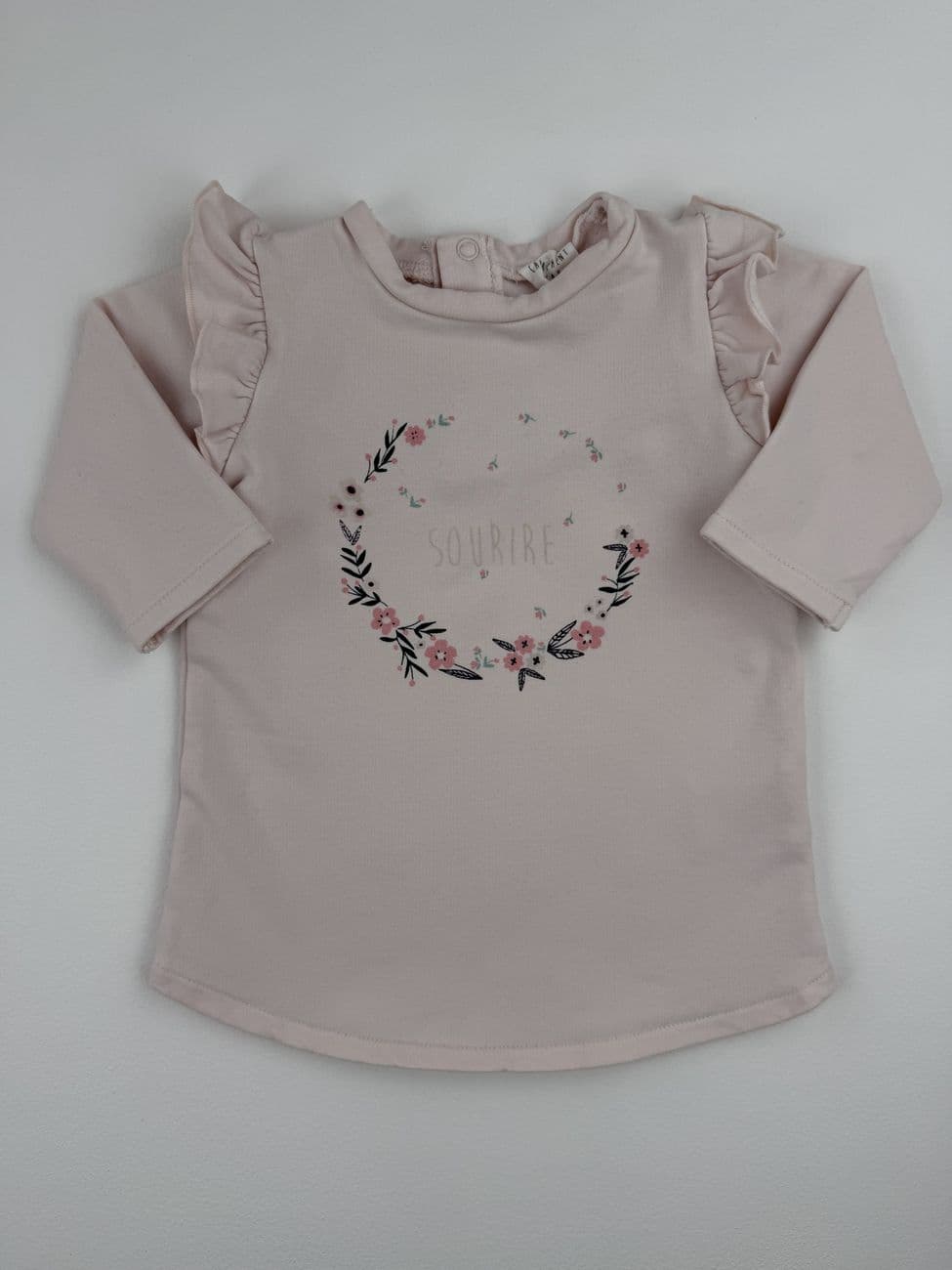 Robe pull rose – Carrément Beau – 6 mois (67 cm)
