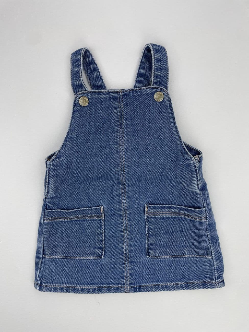 Robe salopette en jean – Tape à l’œil – 6 mois (68 cm)