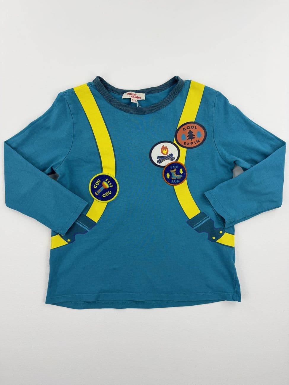 Tee-shirt manches longues original – DPAM – 6 ans (116 cm)