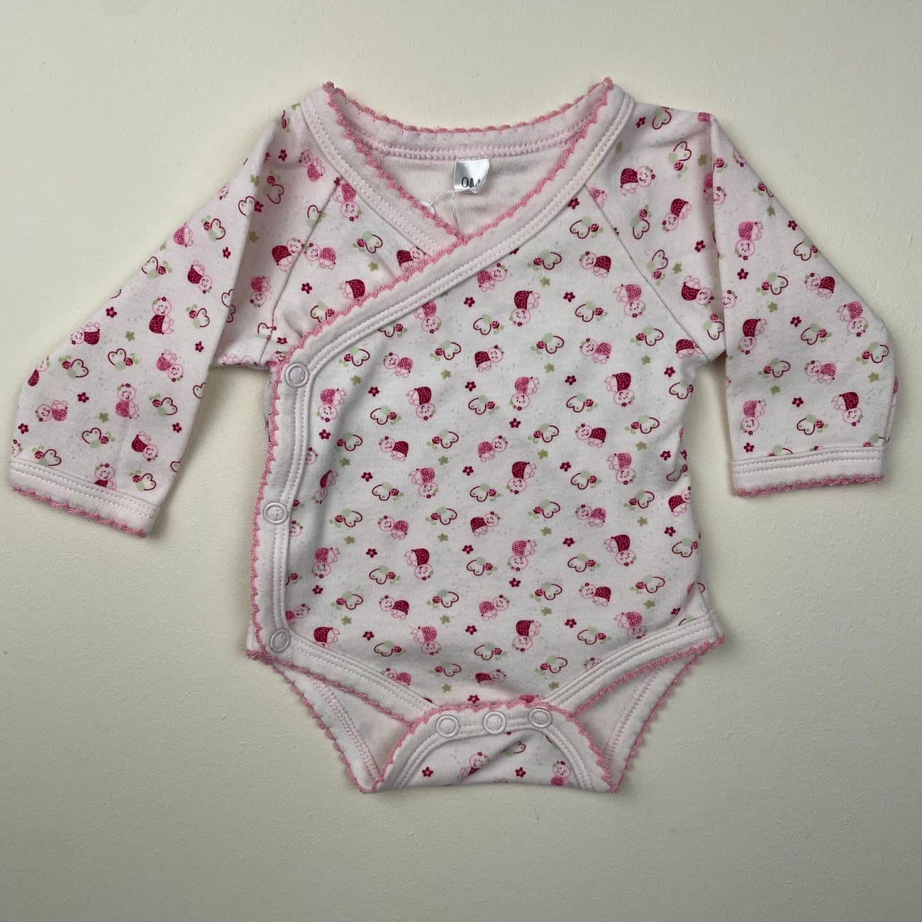 Crossover-Body für Mädchen – Neugeborene