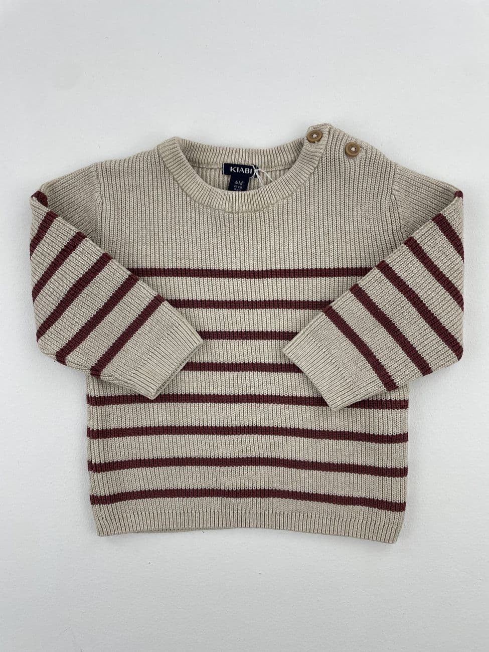 Gestreifter Pullover – Kiabi – 6 Monate (67 cm)