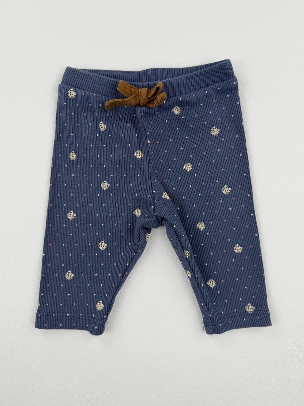 Leggings mit „Katzenkopf“-Aufdruck – Obaïbi – 3 Monate (59 cm)