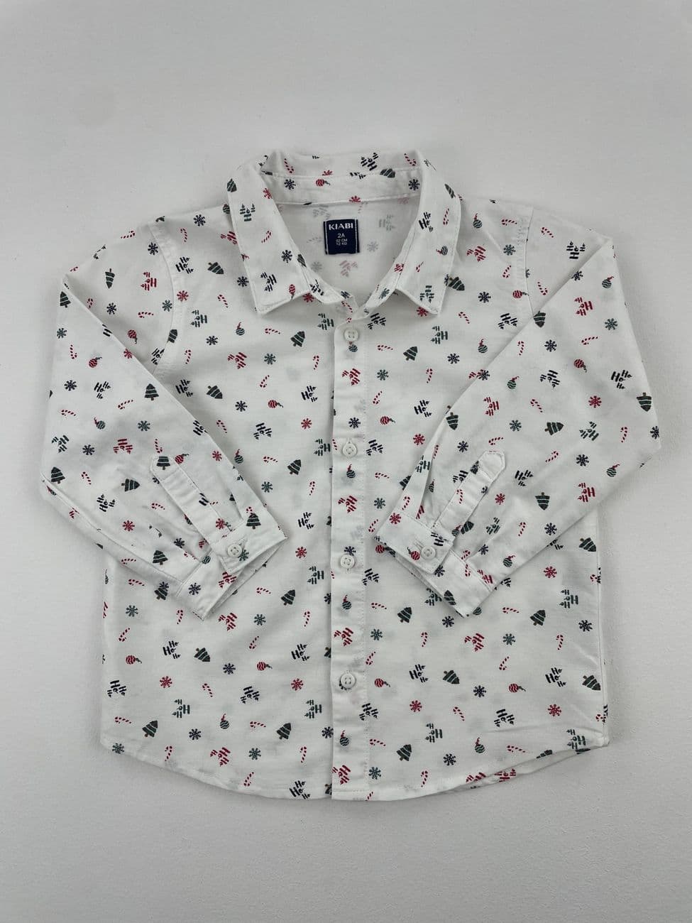 Chemise imprimé Noël – Kiabi – 2 ans (92 cm)