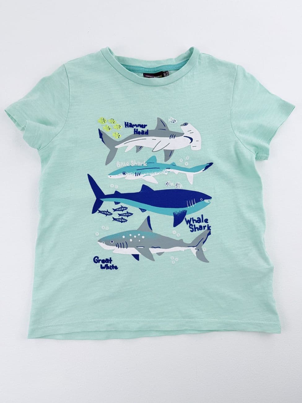 Tee-shirt manches courtes motif requins – Sergent Major – 6 ans (116 cm)