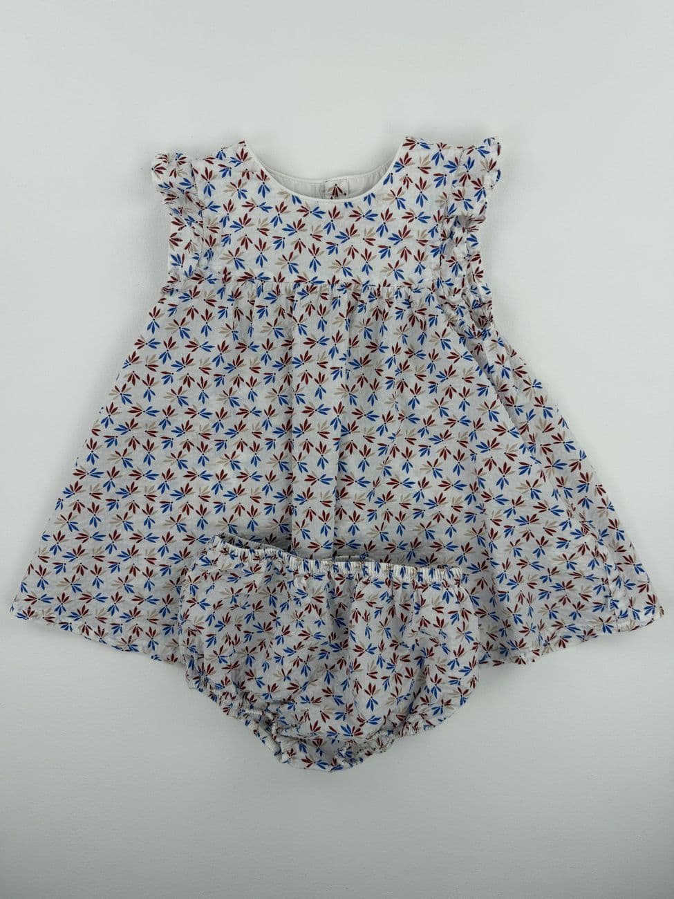 Leichtes Kleid + Pumphose - Obaïbi - 12 Monate (74 cm)