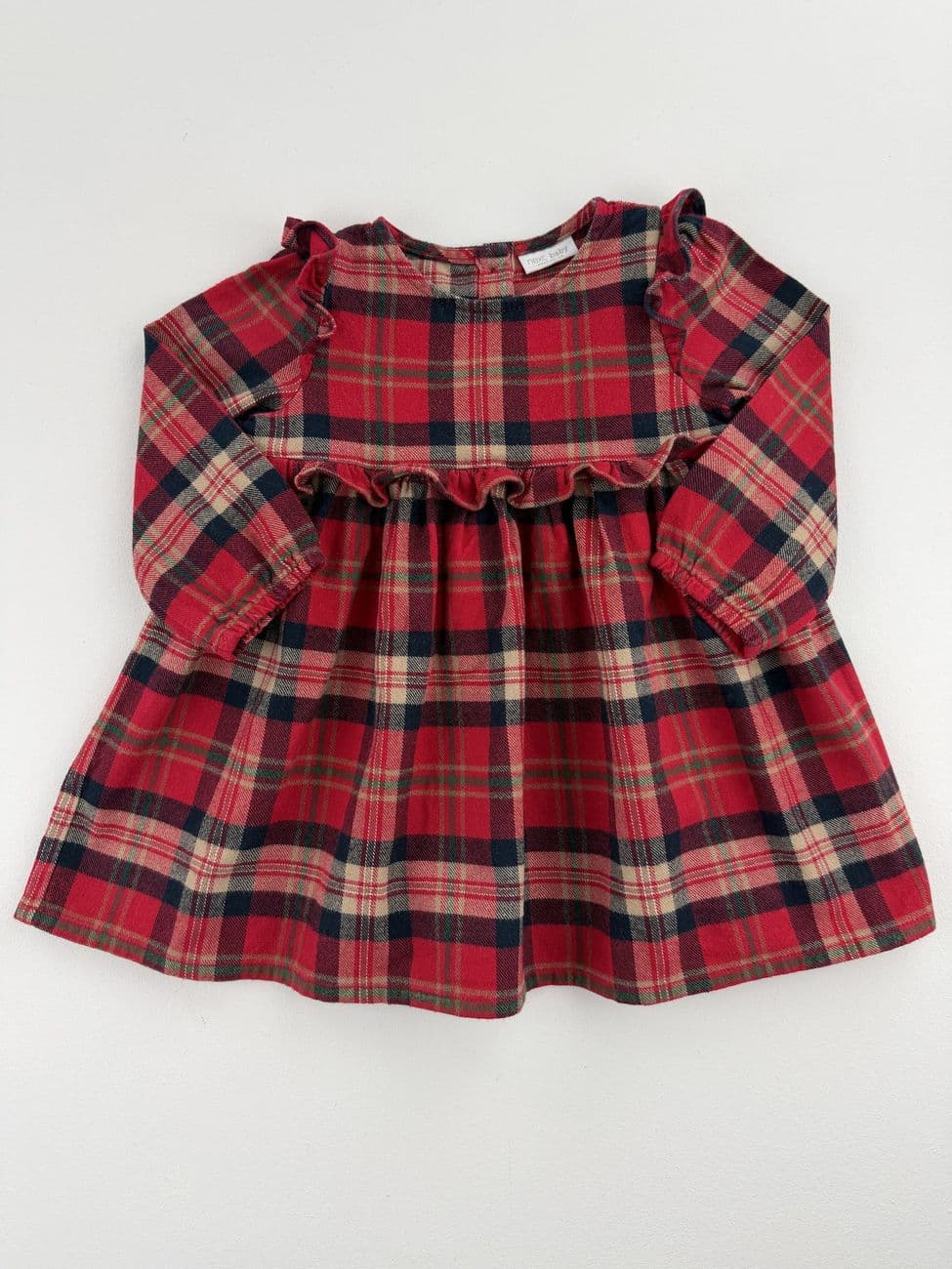 Robe à carreaux – Next Baby – 6/9 mois