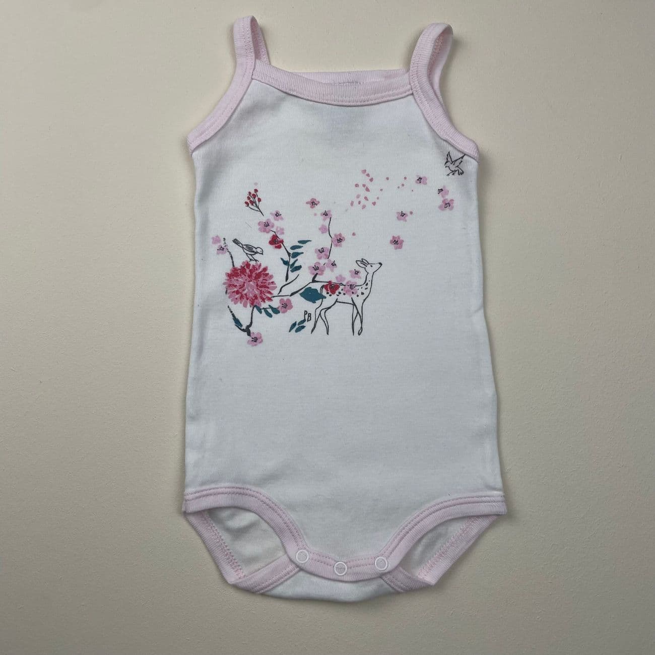 Girl's Bodysuit - Petit Bateau - 3 months