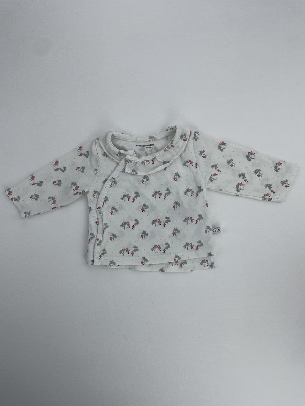 Haut croisé bébé fille - Vertbaudet - 1 mois