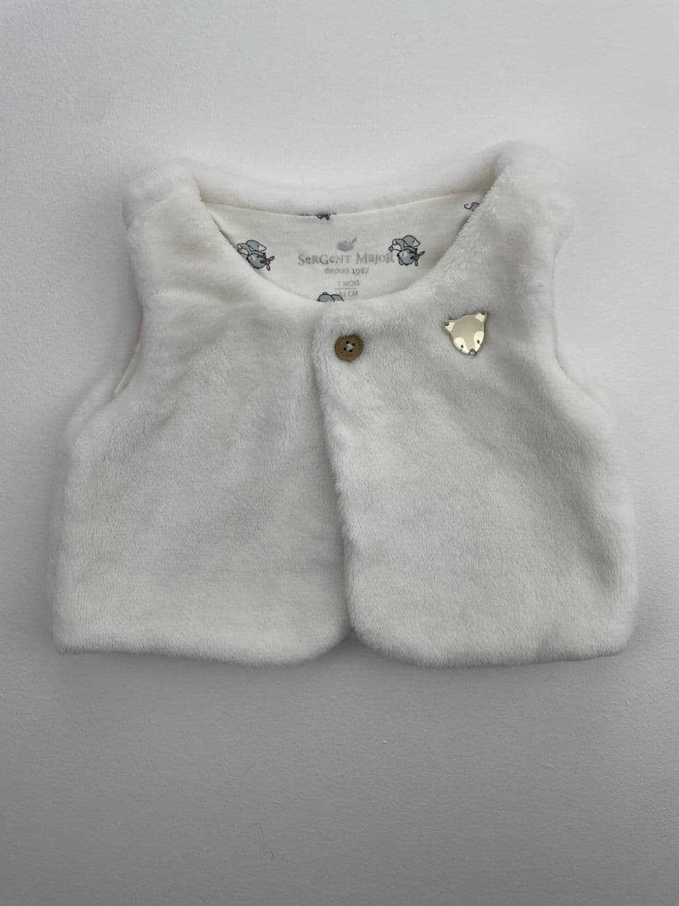 Sleeveless vest - unisex - 1 month - Sergeant Major