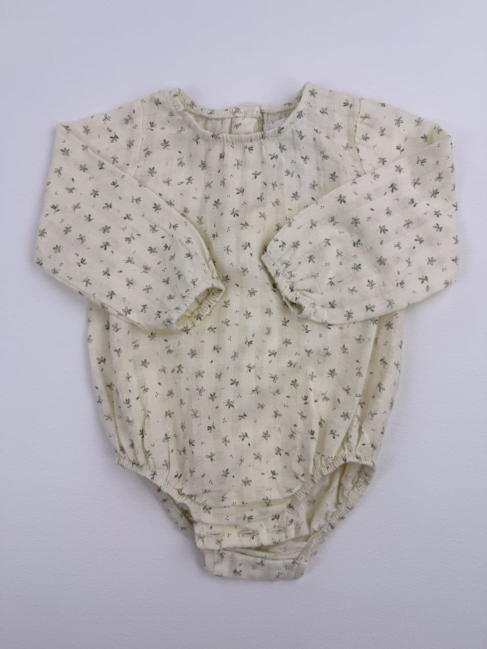 Structured floral bodysuit – Zara – 6/9 months (74 cm)