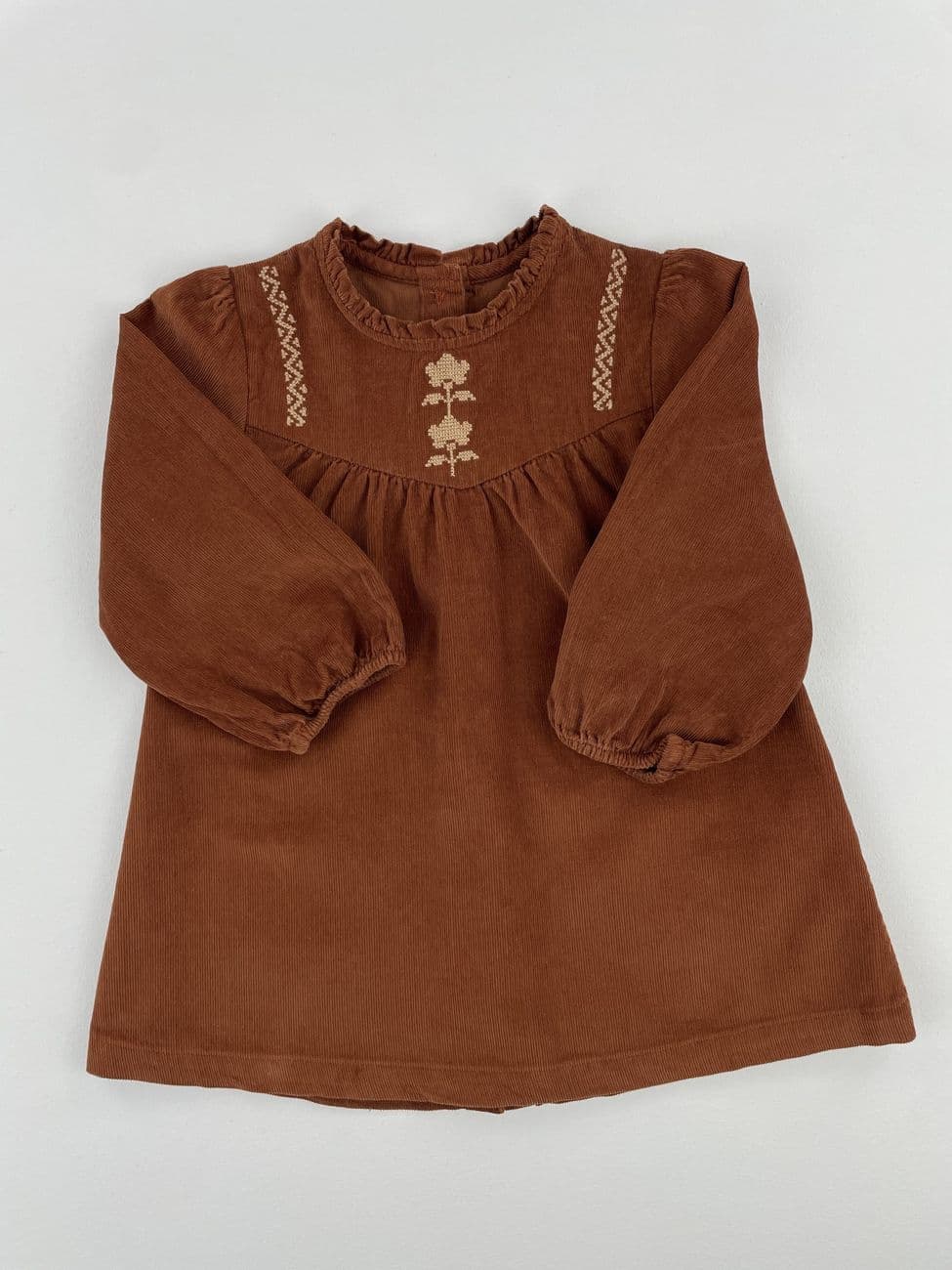 Robe en velours - Kiabi -18 mois (81 cm)