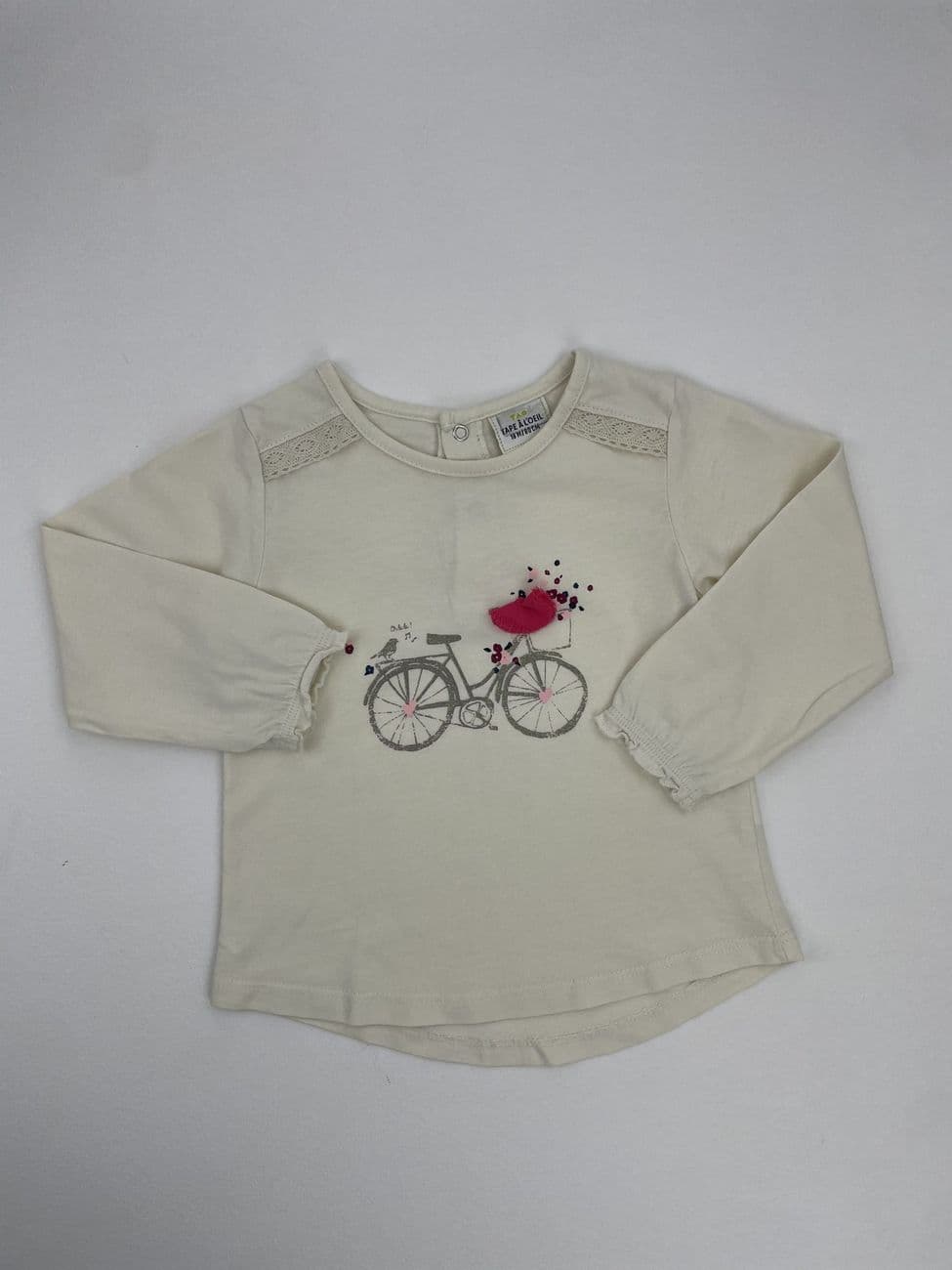 Tee-shirt manches longues – Tape à l’oeil – 18 mois (80 cm)
