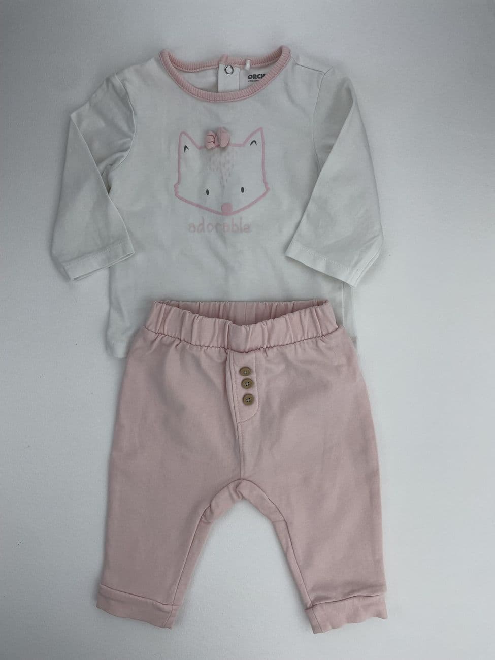 Ensemble Tee-shirt + pantalon- Orchestra - 3 mois