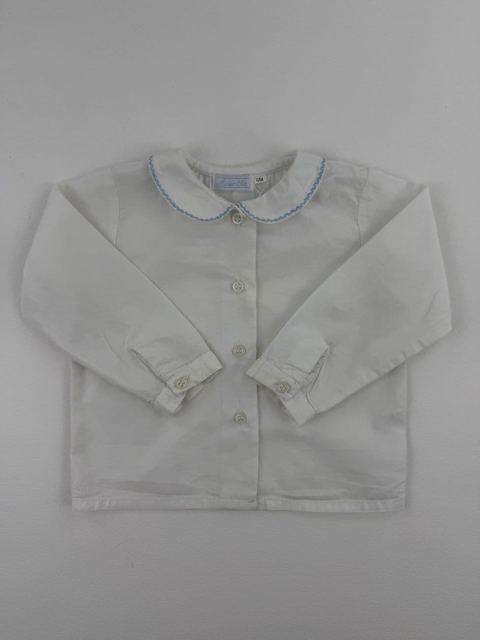 Chemise col Claudine – Acanthe – 6 mois