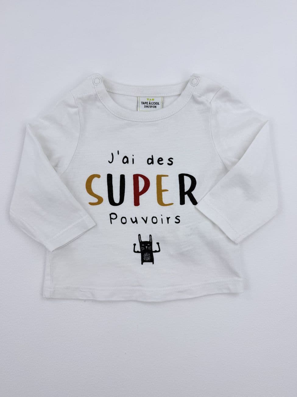 Langarm-T-Shirt – Tape à l’Œil – 3 Monate (59 cm)