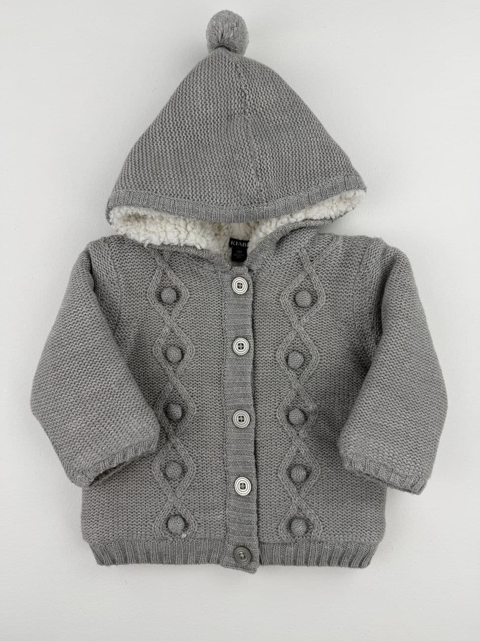 Thick lined hooded vest – Kiabi – 6 months (63/69 cm)