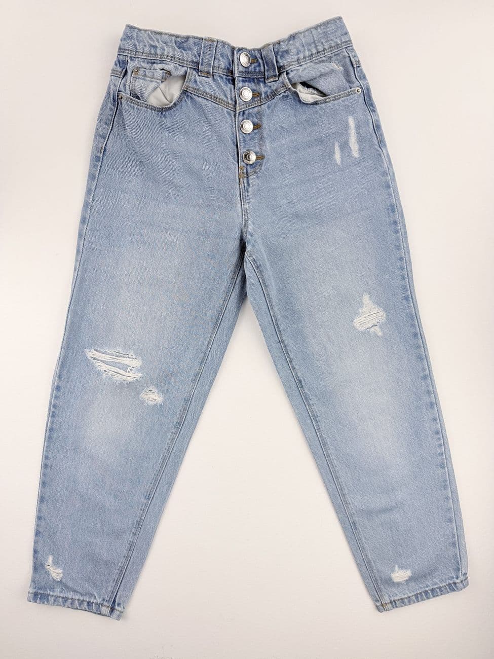 Hellblaue Jeans – Kiabi – 10 Jahre (138/143 cm)